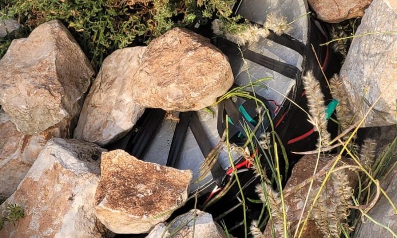 מטען חבלה הוטמן במזבח יהושע בן נון