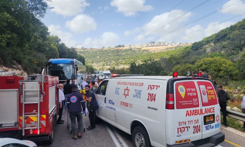 2 תאונות קטלניות בשעה: בן 50 נהרג מתאונה בשומרון