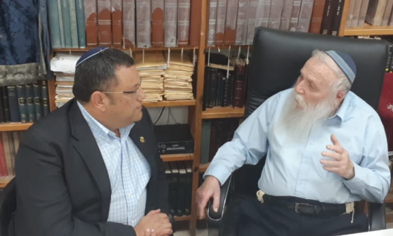 הרב דרוקמן למשה ליאון: "אני חייב לך תודה"