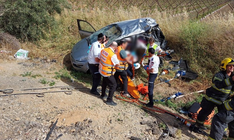 תאונת הדרכים בדרום: 3 הרוגים &ndash; 21 יתומים