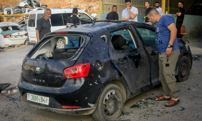 צה"ל: כך חוסל מהאוויר בנו המחבל של זכריא זביידי. צפו