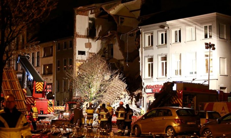 הרס בבלגיה: שני הרוגים בהתמוטטות בניין