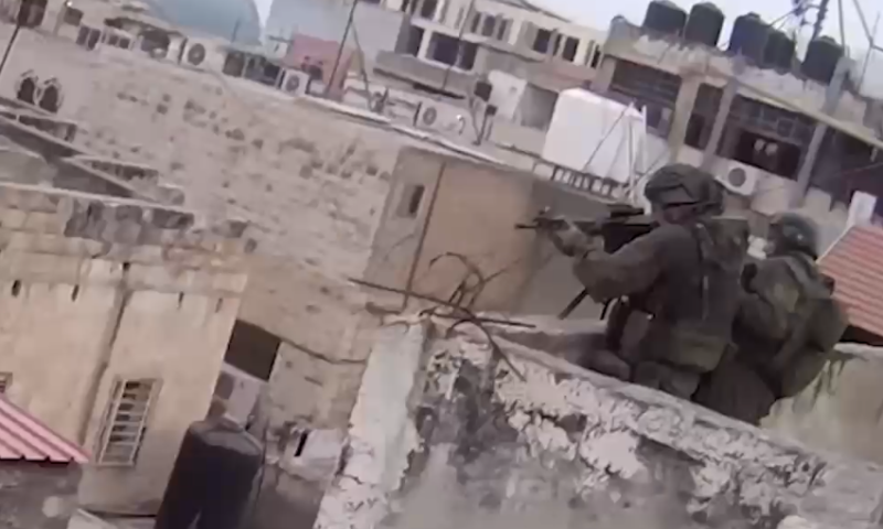 תיעוד: חיסול המחבל בג'נין ממצלמת הקסדה של הלוחם