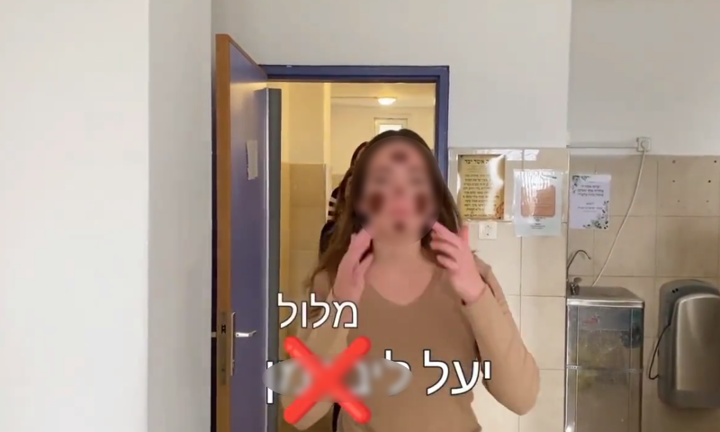 הסרטון של האולפנא חשף תופעה חמורה יותר מגזענות