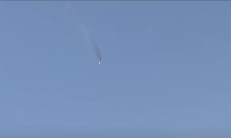 צפו בתיעוד: מיליציה איראנית הפילה מל"ט של צבא עיראק