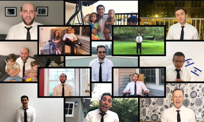 "בשנה הבאה": המכביטס עושים נעמי שמר. צפו