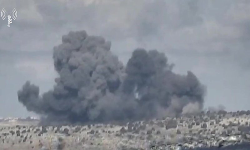 צפו: חוליית מחבלים חוסלה מהאוויר בלבנון