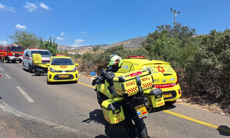 כבישים אדומים: בן 70 נפצע באורח אנוש בתאונה במגאר