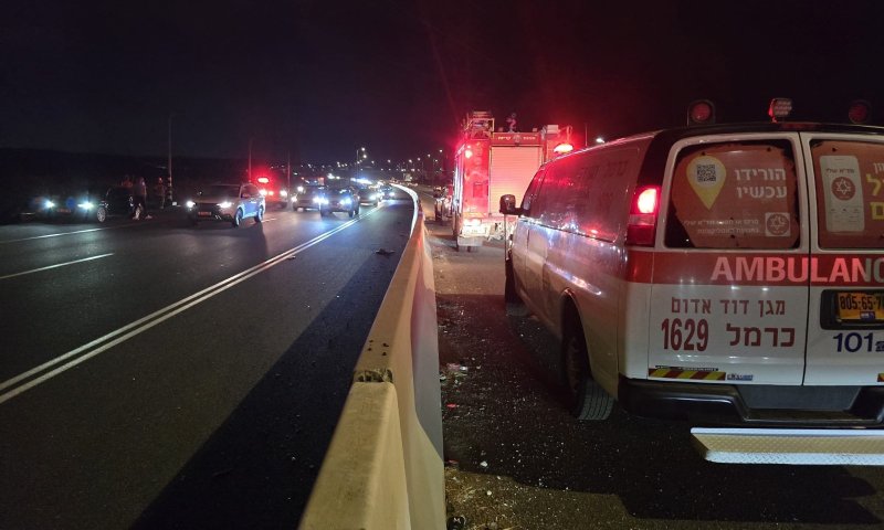 תאונות דרכים: פצועים קשה ובינוני ב-2 תאונות בצפון