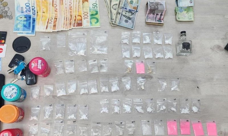 פשיטת ענק: נתפסו סמים בשווי מאות אלפי שקלים