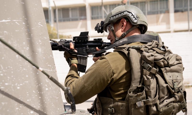 תחת אש: כוחות צה"ל עצרו מחבל מבוקש בעקבת ג'אבר