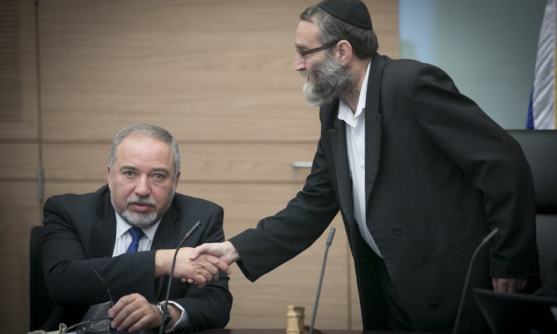 יהדות התורה: "ברגע האמת ליברמן חלש מול החמאס"