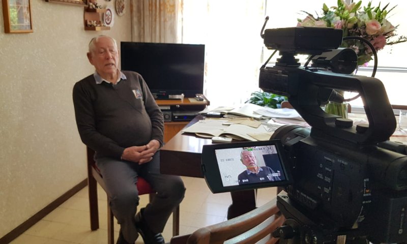 יום השואה בזום; ישעיהו דויטש בעדות מהבית