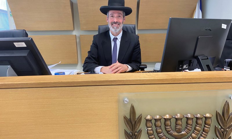 "הרבנות צריכה להיות הלב של כלל הציבור הישראלי"