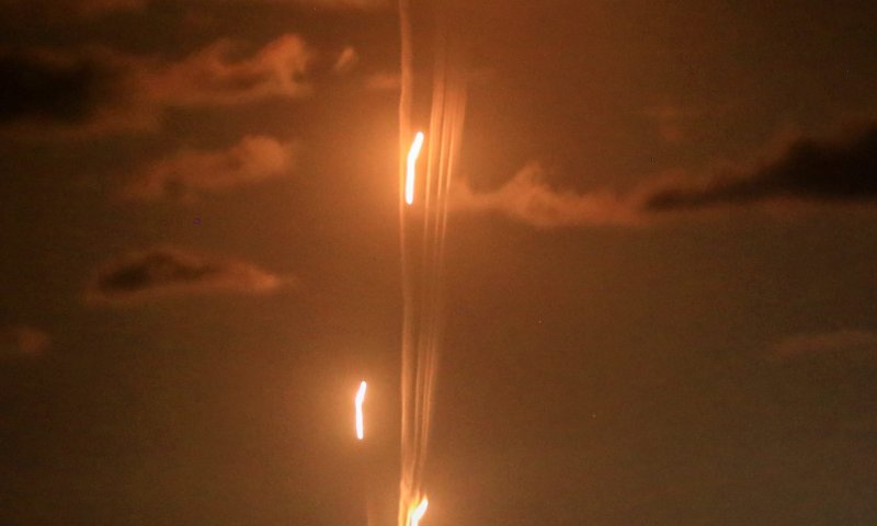 האזעקות ברחבי הארץ: הטיל מתימן יורט בהצלחה