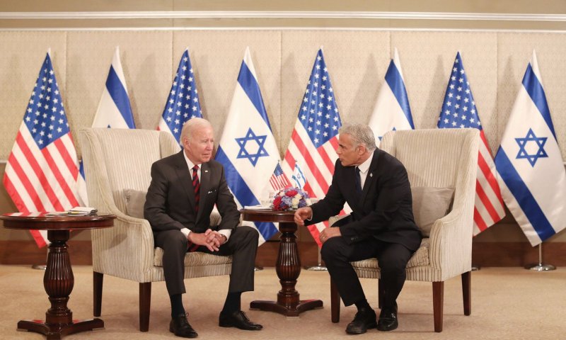 ביידן ביקש מלפיד: בעניין הפלסטיני, אל תפתיעו אותנו