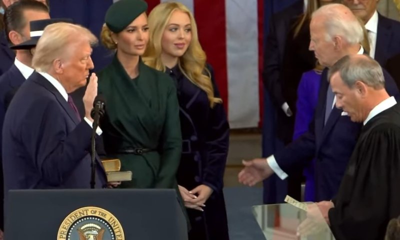 טראמפ הושבע כנשיא: "עידן הזהב של ארה"ב מתחיל עכשיו"