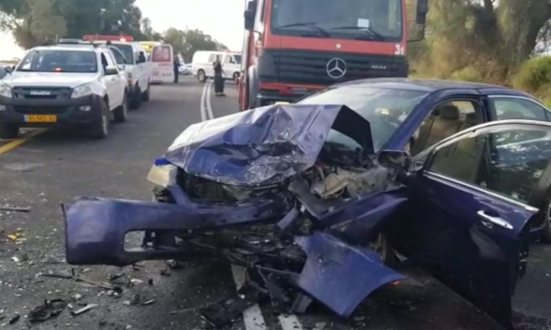 תאונה קטלנית: הסב נהרג במקום; נכדתו נפצעה קשה