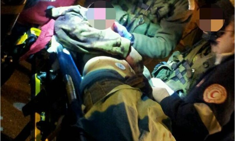 חיילי צה"ל חיסל מחבל שיידה אבנים לעבר רכבים ישראלים