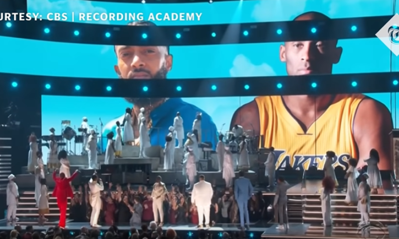 הטקס הנוצץ שנערך שעות לאחר מותו של קובי בראיינט