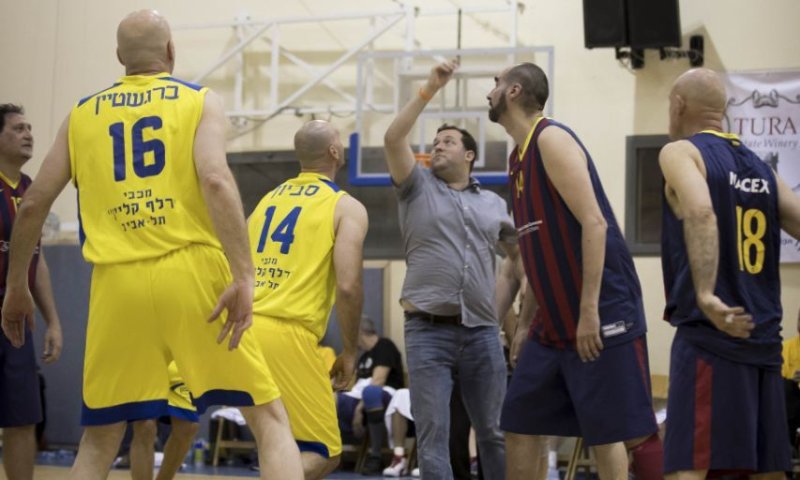 מכבי ת"א ניצחה את ברצלונה במשחק ראווה בשומרון
