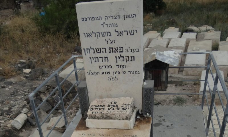 היום בהיסטוריה: פטירתו של רבי ישראל משקלוב