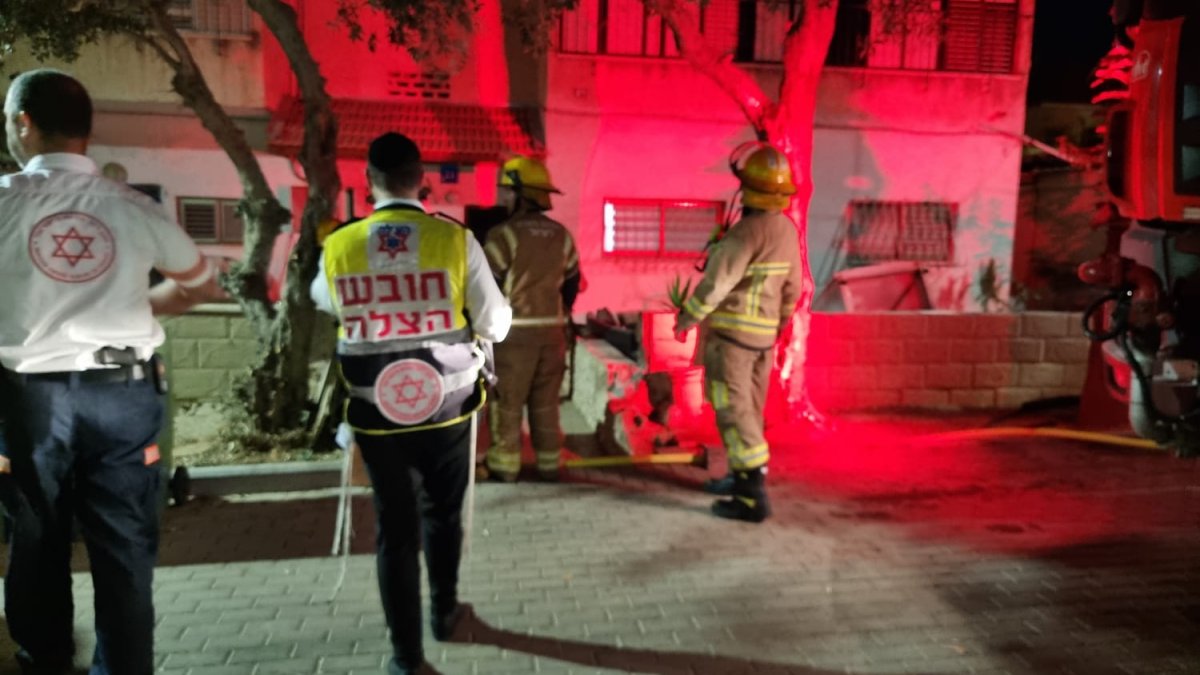 ראש העין: נקבע מותו של גבר שנלכד בדירה בוערת - סרוגים