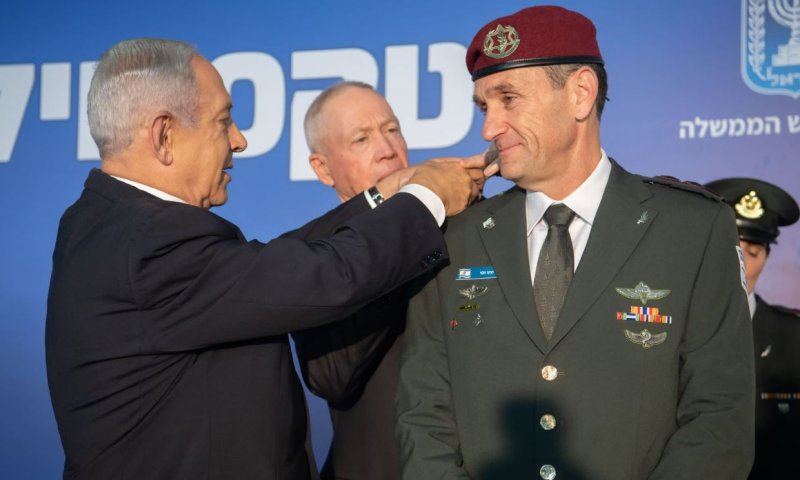 הרמטכ"ל הרצי הלוי: "נכנס לתפקיד בצניעות ובענווה"