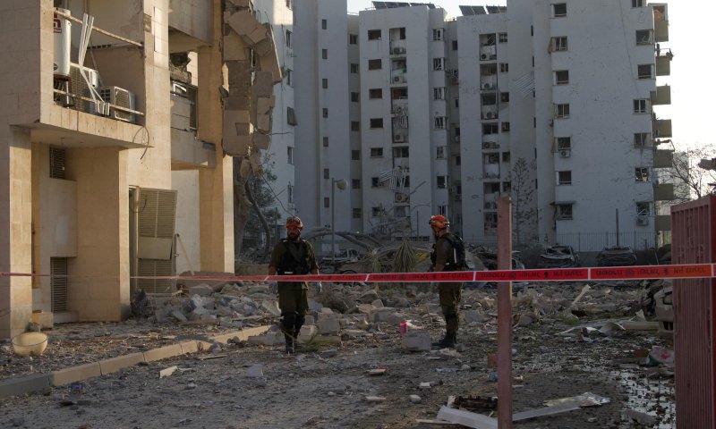 הרס רב במקום: תיעוד מפעילות פיקוד העורף בבאר שבע