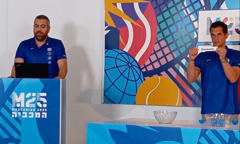 נבחרות הכדור הוגרלו לקראת המכביה: עם מי נבחרת ישראל תשחק?