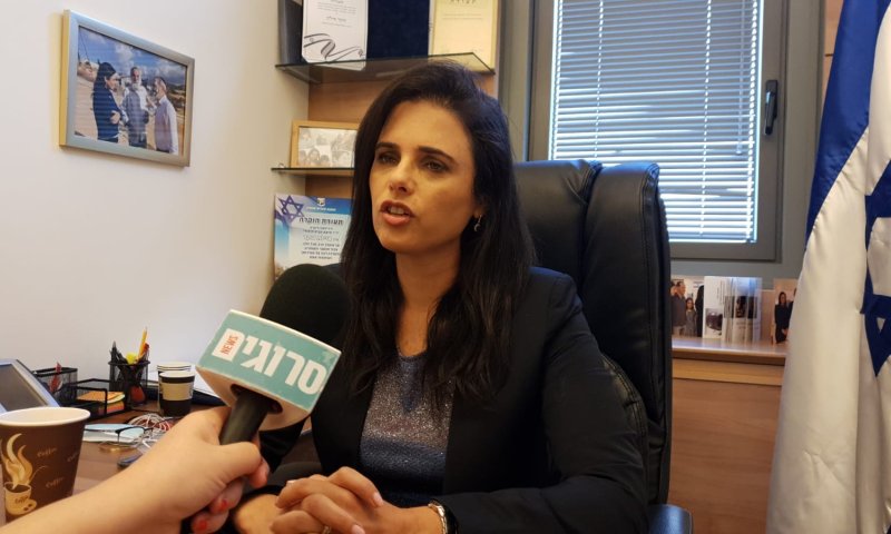 איילת שקד לסרוגים: "תמיד יכולה להיות עוד התנתקות"