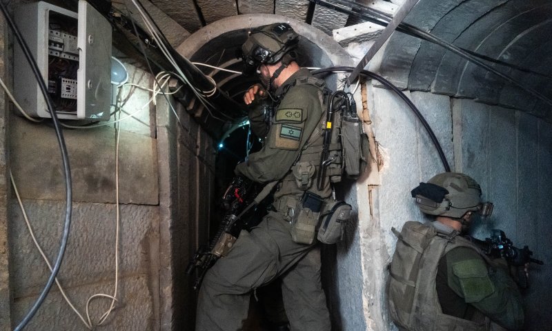 ק"מ וחצי של מנהרה: מפעל הרקטות בחאן יונס. צפו