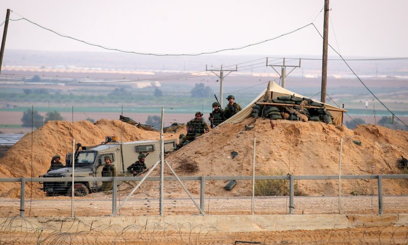 בתגובה לירי: טנק צה"ל תקף עמדה של חמאס