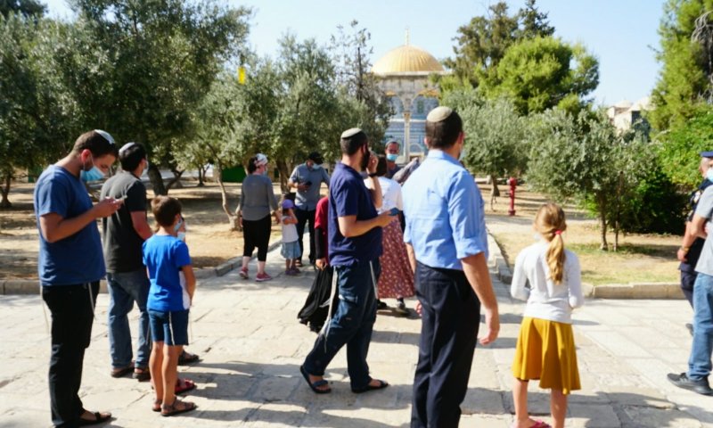 הר הבית נפתח לכניסת יהודים תושבי האזור בלבד