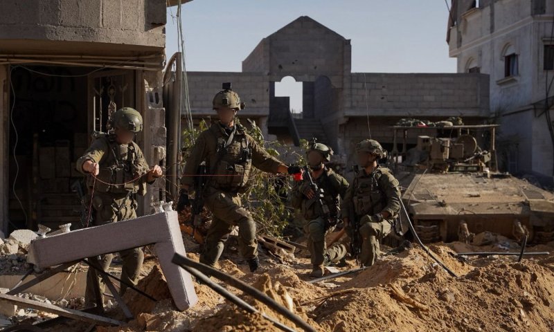 המתקפה על חאן יונס נמשכת; מהיבשה והאוויר