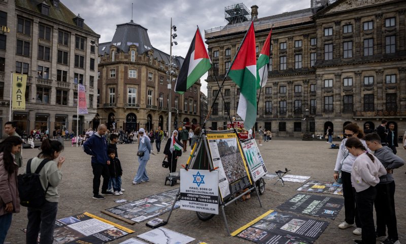 ראש העיר אמסטרדם: "זה לא פוגרום זו תעמולה ישראלית"