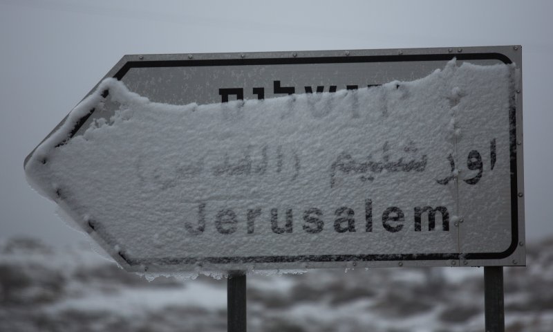 מזג האוויר: ביום רביעי ייתכן שלג בירושלים