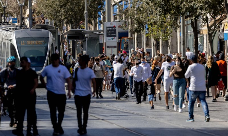 כמה אנשים ביקרו בירושלים במהלך החג?