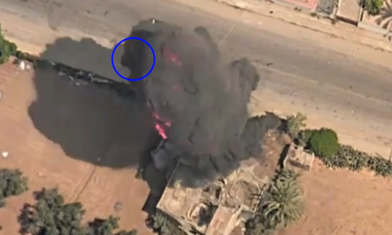 המבצע נמשך: צפו בתקיפות חיל האוויר בעזה