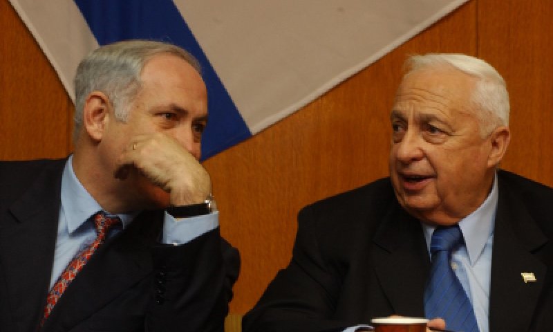 צפו: נתניהו סופד לשרון ולא מזכיר מילה על ההתנתקות