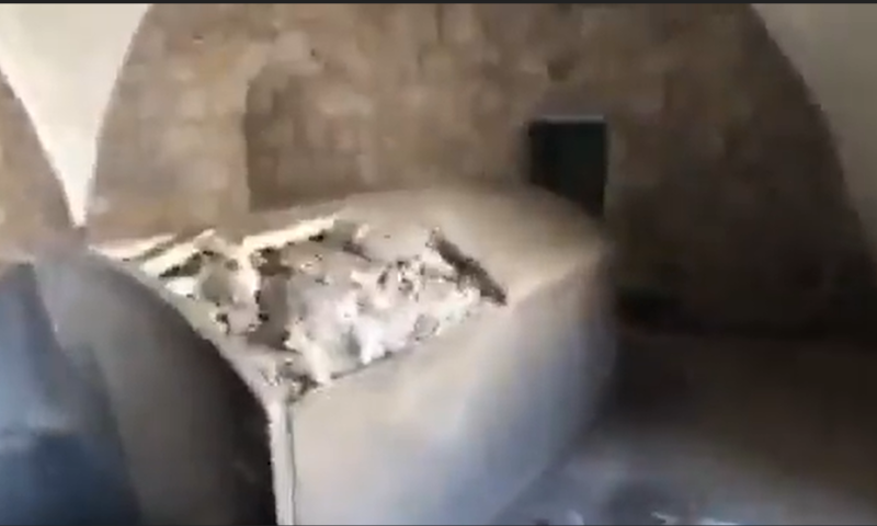 שוב: פורעים ערבים משחיתים את קבר יוסף