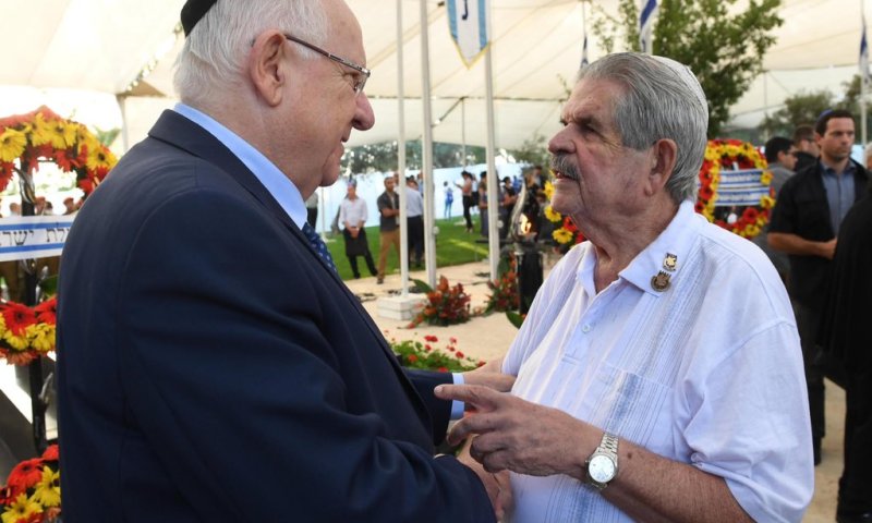 הלך לעולמו יו"ר ברית חיילי האצ"ל; נתניהו וריבלין ספדו