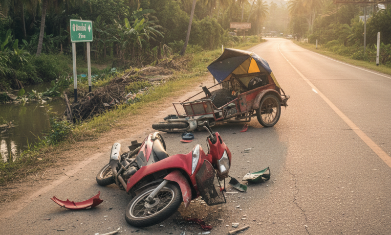 טרגדיה: ישראלי נהרג ובנו נפצע קשה בתאונת אופנוע בתאילנד