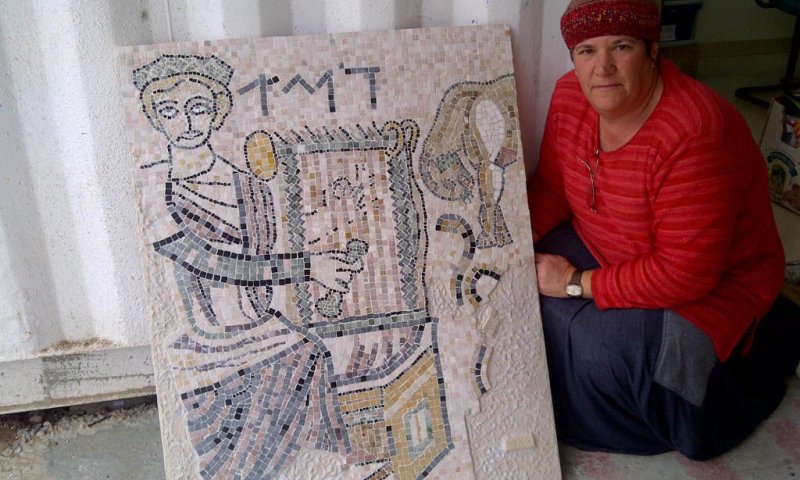 פעם היה בעזה בית כנסת והיה בו גם פסיפס מרהיב