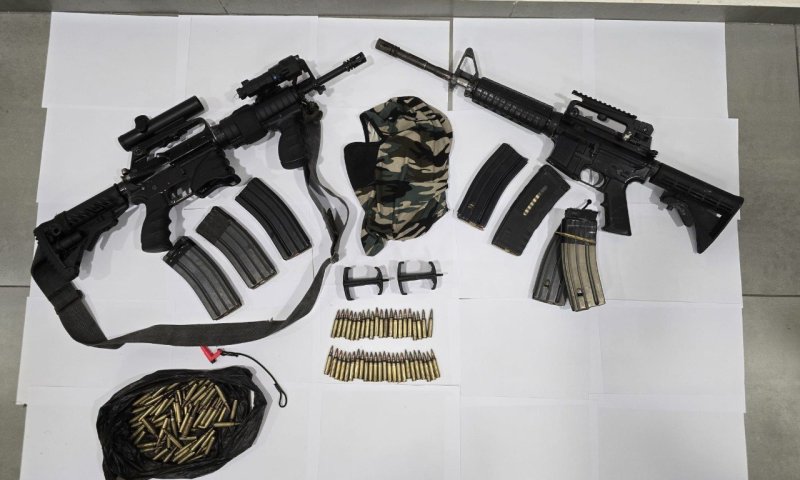 בדרכם לחיסול: נעצרו תושבי ג'ואריש עם ארבעה כלי נשק