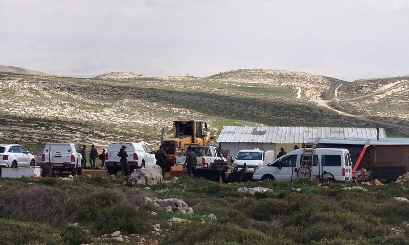 הרס שלישי בחודש: משפחה פונתה מביתה בגבעת שדה יונתן