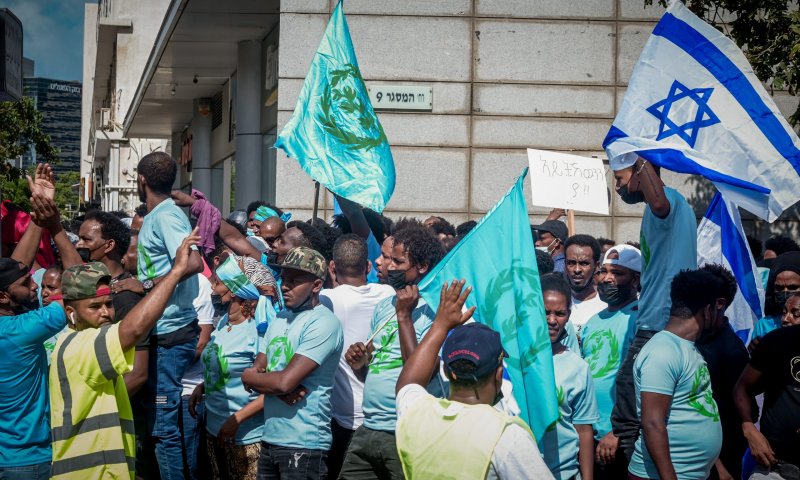 "אני לא מפחד מהמסתננים, אני מפחד מהמשטרה"