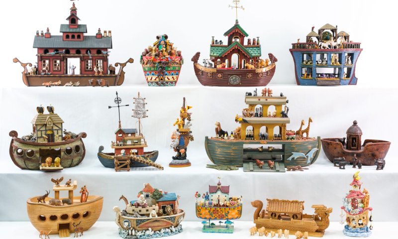 תערוכה חדשה: איך כותבים נח עם 100 תיבות?