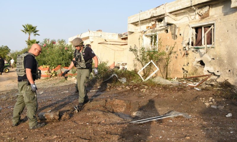 פגיעה ישירה במבנה באשקלון; אישה נפצעה קל