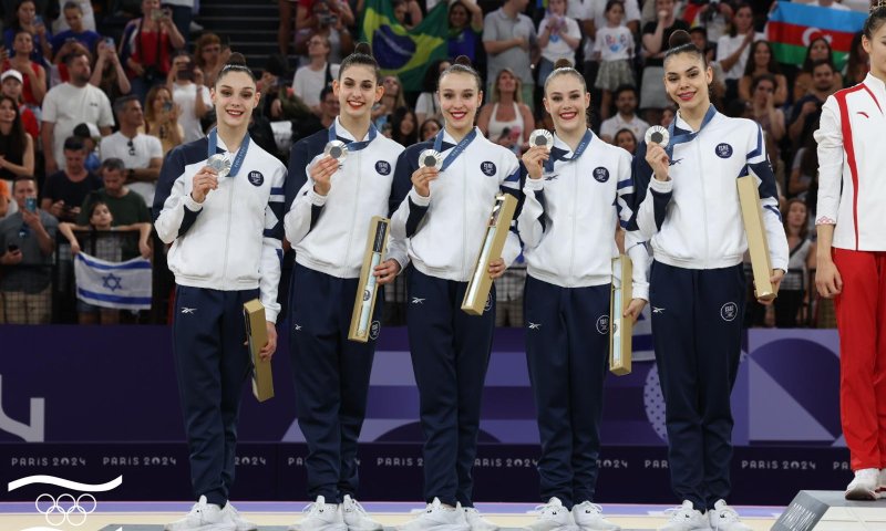 מדלייה שביעית לישראל: המתעמלות האמנותיות זכו בכסף